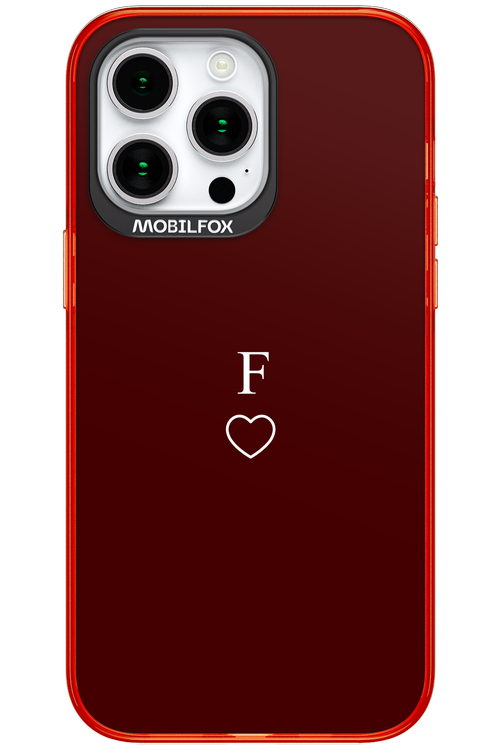 F Burgundia 2.0 - Apple iPhone 15 Pro Max