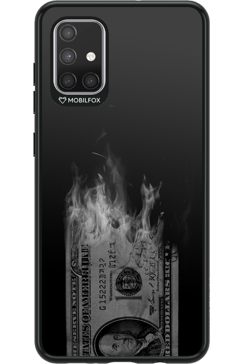 Money Burn B&W 2.0 - Samsung Galaxy A71