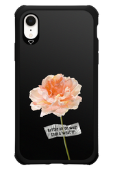 Flower Black - Apple iPhone XR