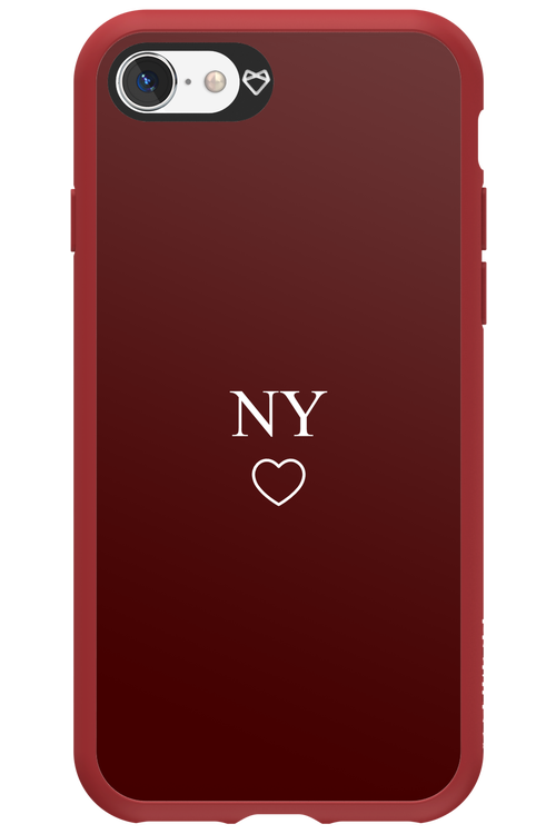 NY Burgundia 2.0 - Apple iPhone SE 2022