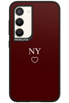 NY Burgundia 2.0 - Samsung Galaxy S23
