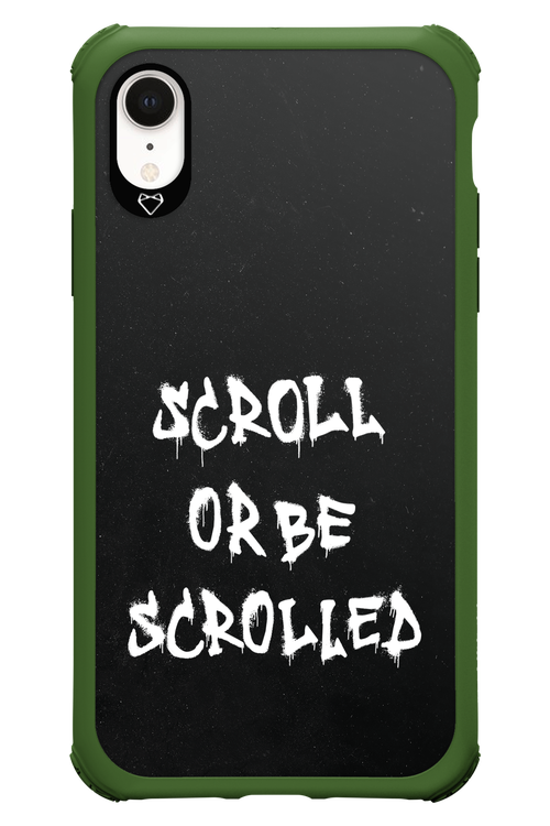 Scroll Black - Apple iPhone XR