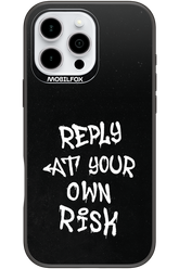 Risk Black - Apple iPhone 16 Pro Max