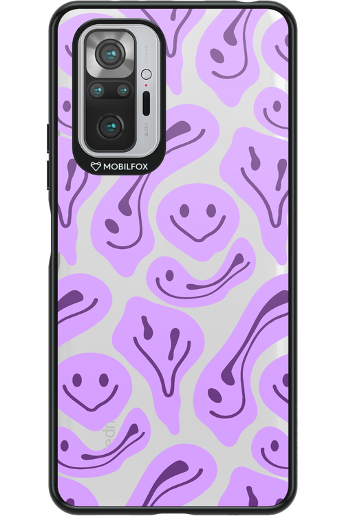 Fluid Smiley Purple - Xiaomi Redmi Note 10S