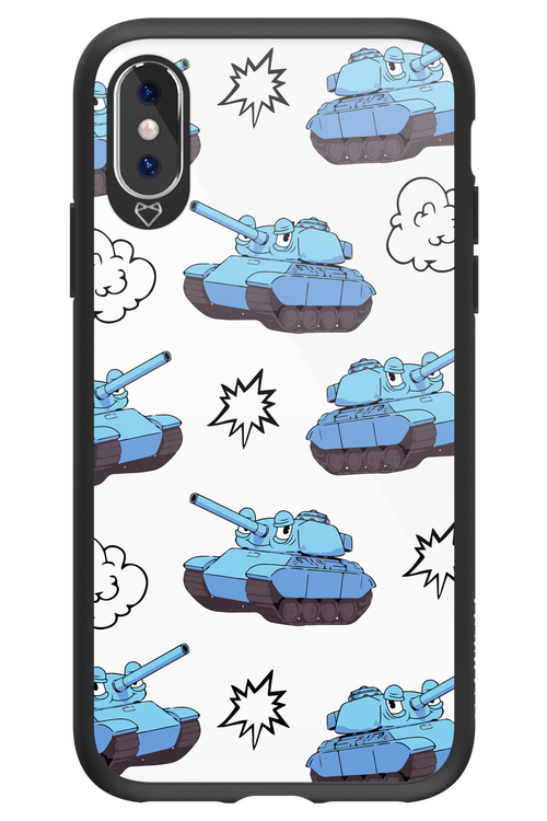 Tank Guy Transparent - Apple iPhone X