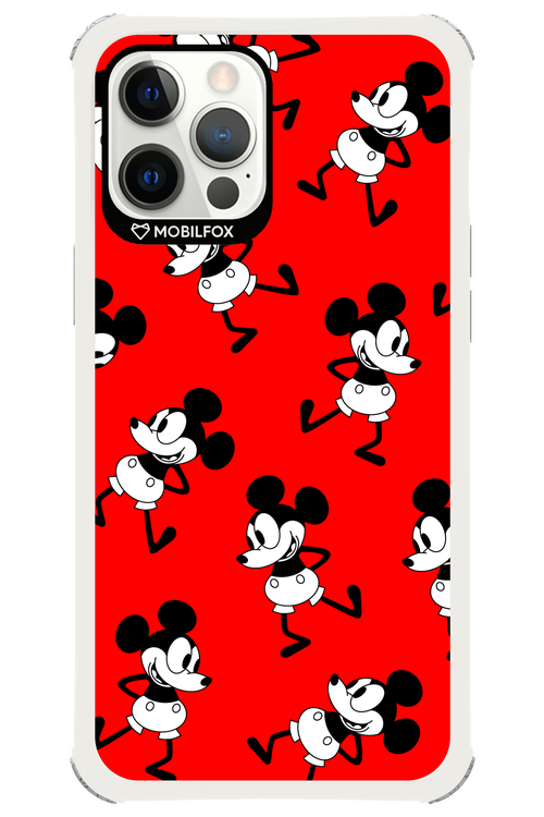 Iconic Mouse (red pattern) - Apple iPhone 12 Pro Max
