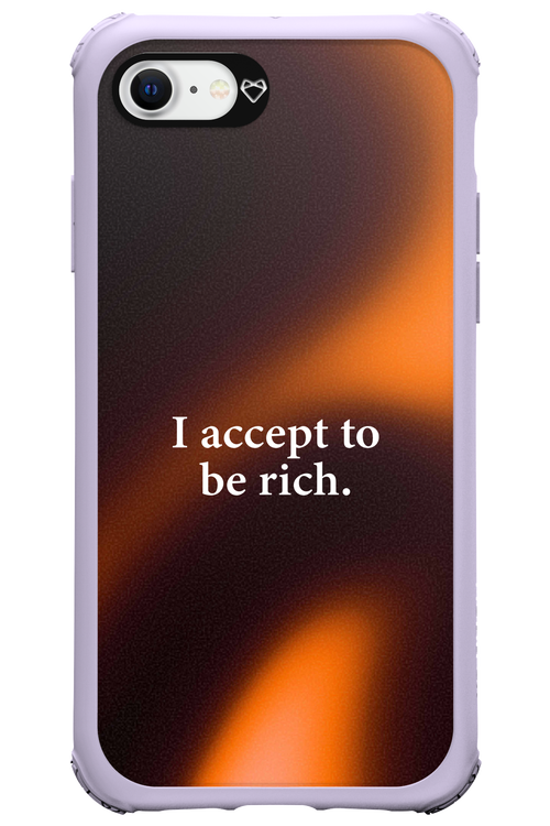 I accept to be rich - Apple iPhone 7