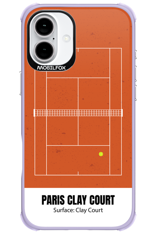 PARIS CLAY COURT 2.0 - Apple iPhone 16 Plus