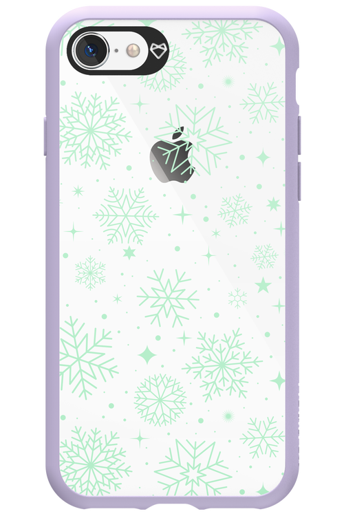 Tiffany's Snowflakes - Apple iPhone 8