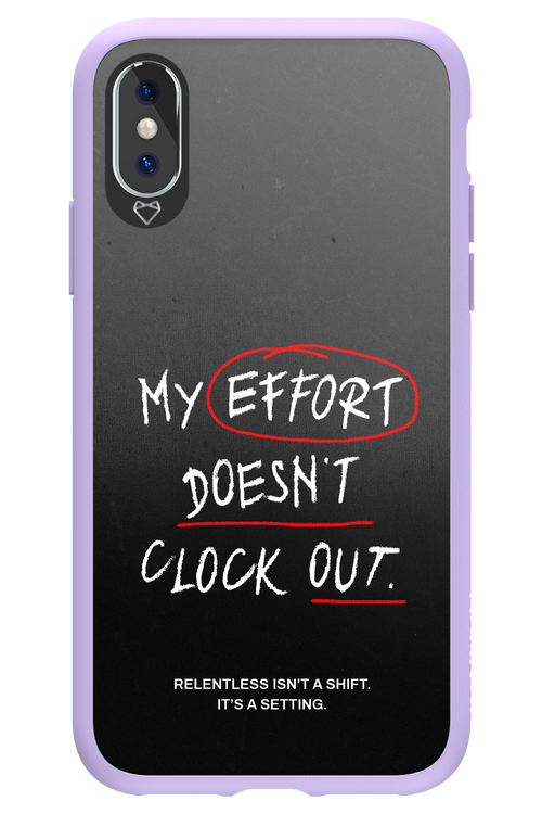 My Effort 2.0 - Apple iPhone X