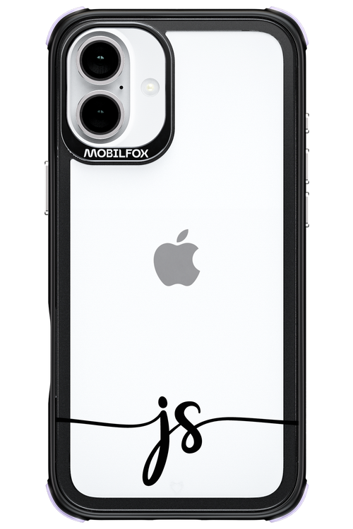 JS Monogram - Apple iPhone 16 Plus