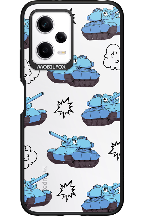 Tank Guy Transparent 2.0 - Xiaomi Redmi Note 12 5G