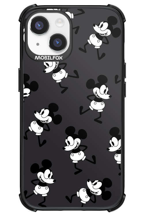 Iconic Mouse (antracite pattern) - Apple iPhone 14