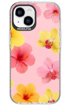 Sunset Flowers - Apple iPhone 15