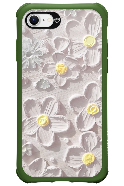 White Flowers 2.0 - Apple iPhone SE 2022