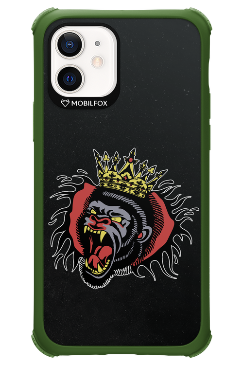Monkey Rage Black - Apple iPhone 12