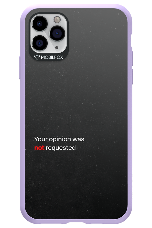 Not Requested 2.0 - Apple iPhone 11 Pro Max