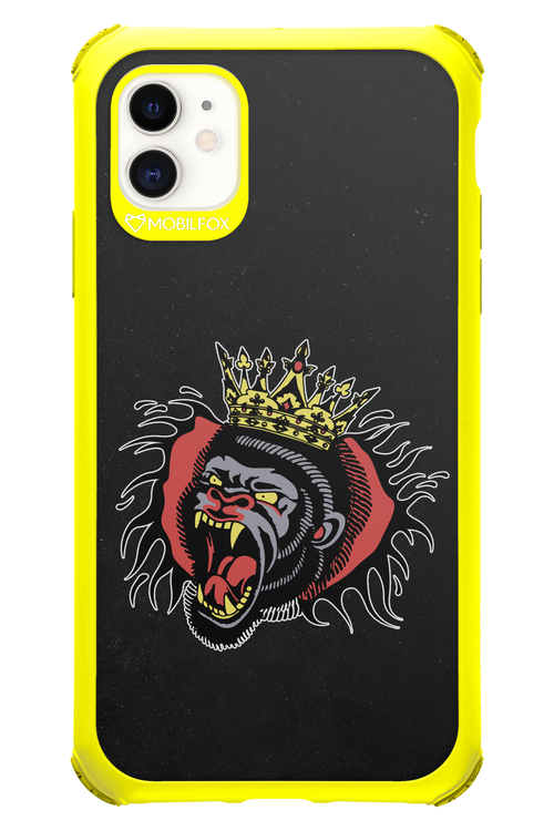 Monkey Rage Black - Apple iPhone 11