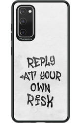 At Your Own Risk 2.0 - Samsung Galaxy S20 FE