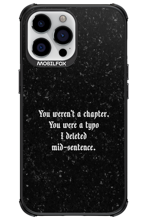 A Typo - Apple iPhone 13 Pro Max