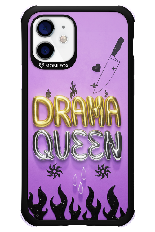 Drama Queen Purple - Apple iPhone 12