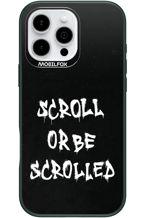 Scroll Black - Apple iPhone 16 Pro Max