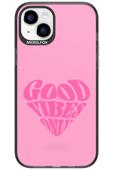 Good Vibes Heart - Apple iPhone 15 Plus