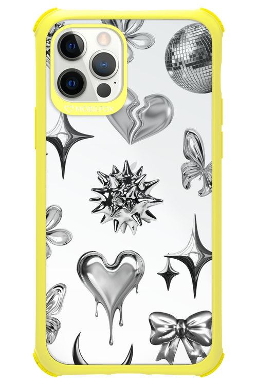 Silver Zone Transparent - Apple iPhone 12 Pro
