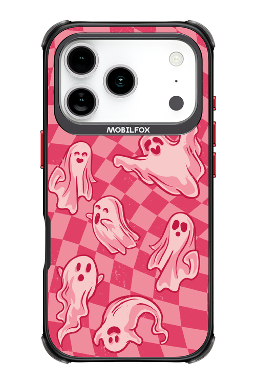 Strawberry Ghosts - Apple iPhone 17 Pro