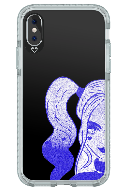 Qween Blue - Apple iPhone XS