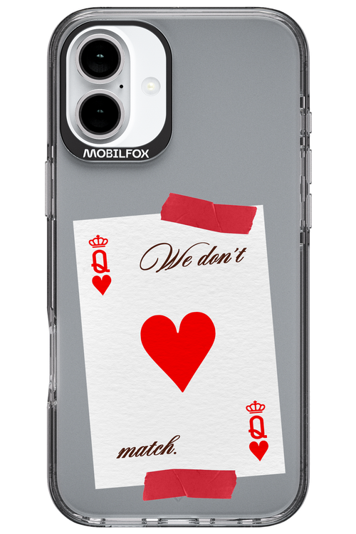 Match Transparent - Apple iPhone 16 Plus