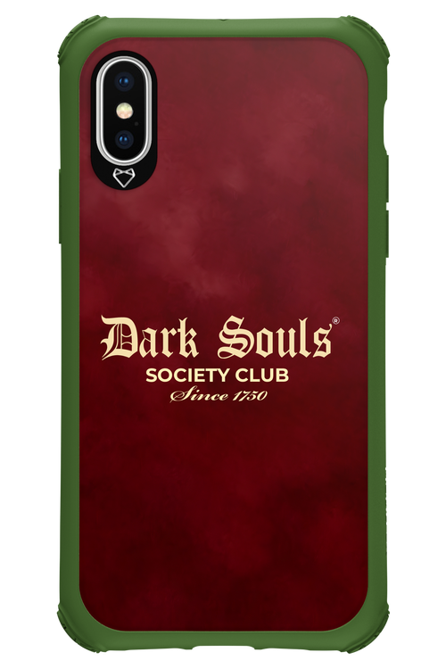 Dark Souls (Burgundy) - Apple iPhone X
