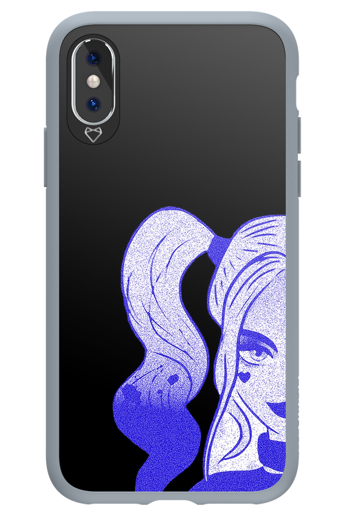 Qween Blue - Apple iPhone XS