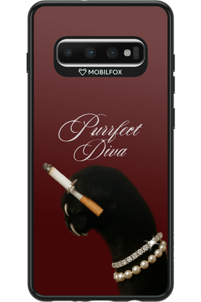 Purrfect Diva - Samsung Galaxy S10+