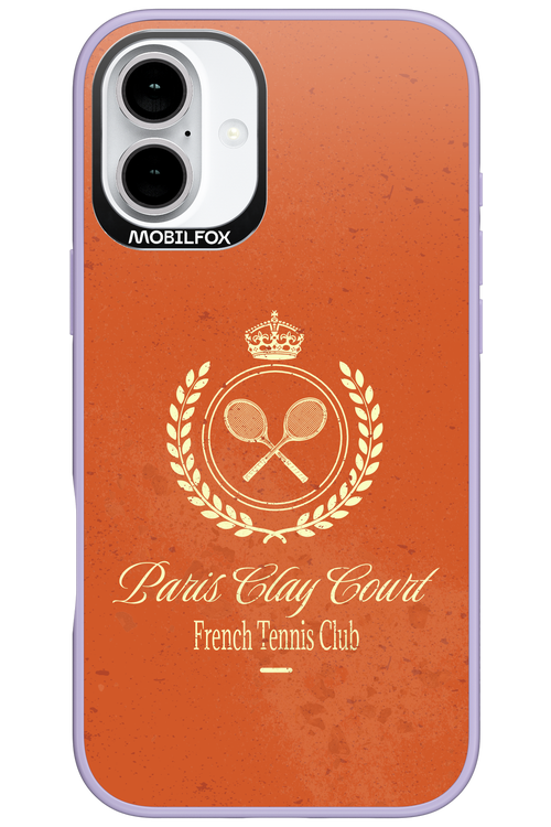 Paris Clay Court Club 2.0 - Apple iPhone 16 Plus