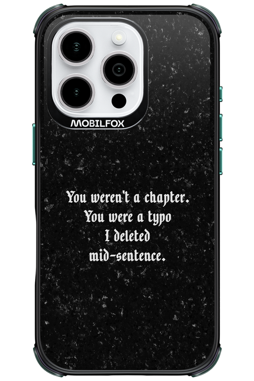 A Typo 2.0 - Apple iPhone 16 Pro