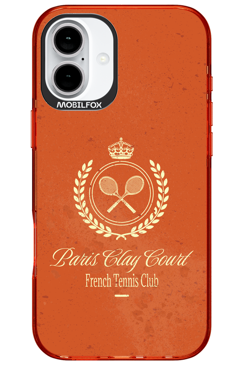 Paris Clay Court Club 2.0 - Apple iPhone 16 Plus