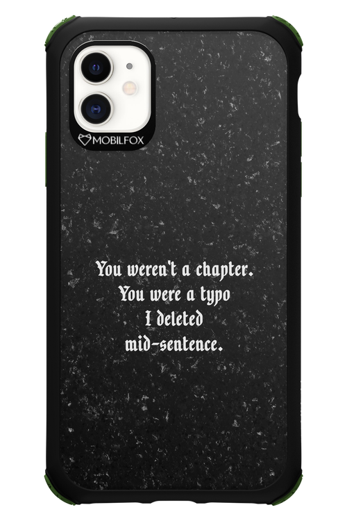A Typo 2.0 - Apple iPhone 11
