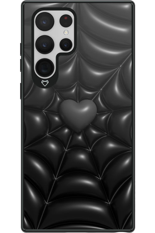 Black Spider Heart - Samsung Galaxy S22 Ultra