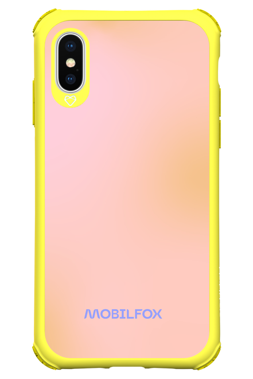 Pastel Peach - Apple iPhone XS