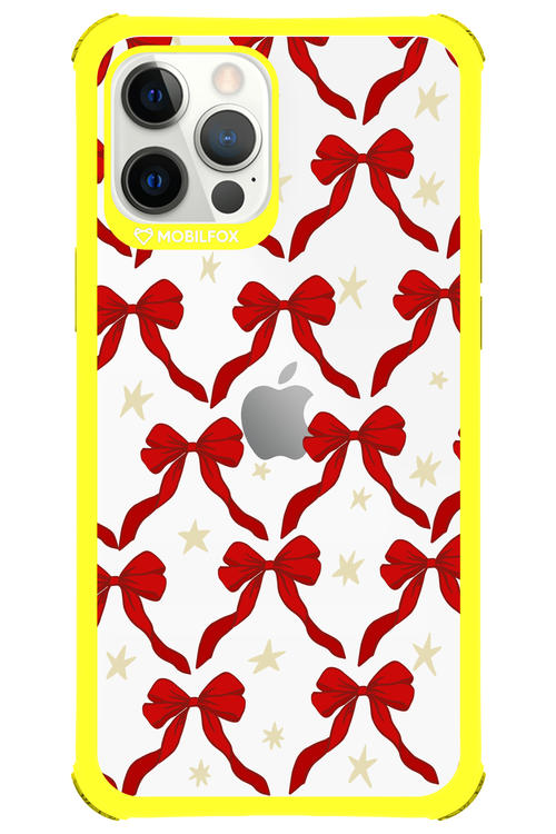 Bow & Stars (Transparent) - Apple iPhone 12 Pro Max