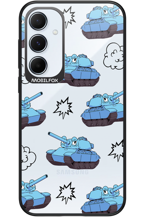 Tank Guy Transparent 2.0 - Samsung Galaxy A55