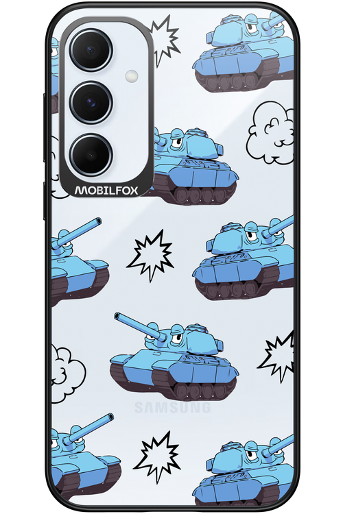 Tank Guy Transparent 2.0 - Samsung Galaxy A55