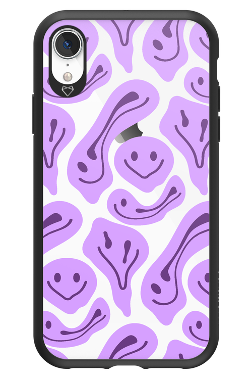 Fluid Smiley Purple - Apple iPhone XR