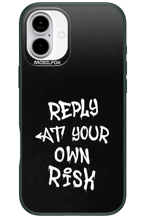 Risk Black 2.0 - Apple iPhone 16 Plus