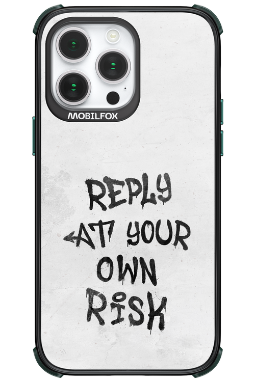 At Your Own Risk 2.0 - Apple iPhone 14 Pro Max