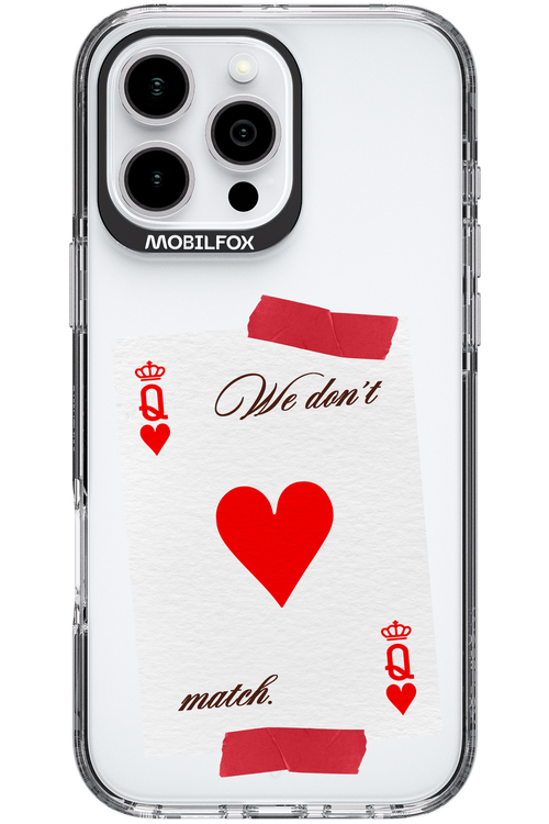 Match Transparent 2.0 - Apple iPhone 16 Pro Max
