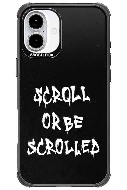 Scroll Black - Apple iPhone 16 Plus