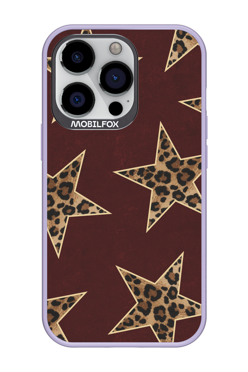 Wild Stars Burgundy - Apple iPhone 13 Pro