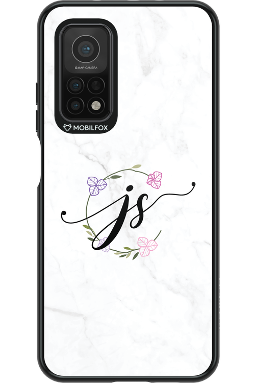 JS Monogram White - Xiaomi Mi 10T 5G